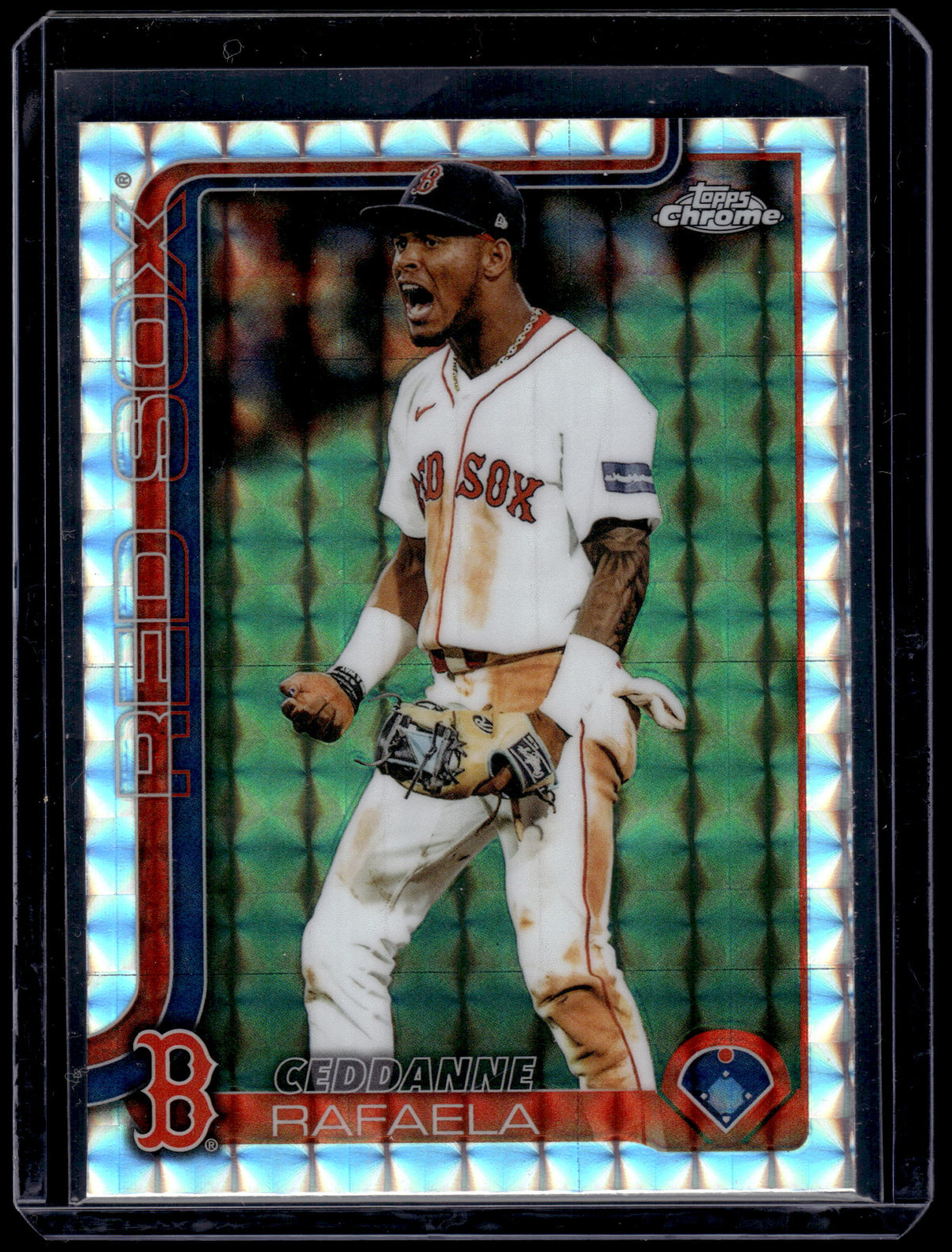 HL-P01 2025 Topps Chrome Update Ceddanne Rafaela #USC126 Geometric Refractor