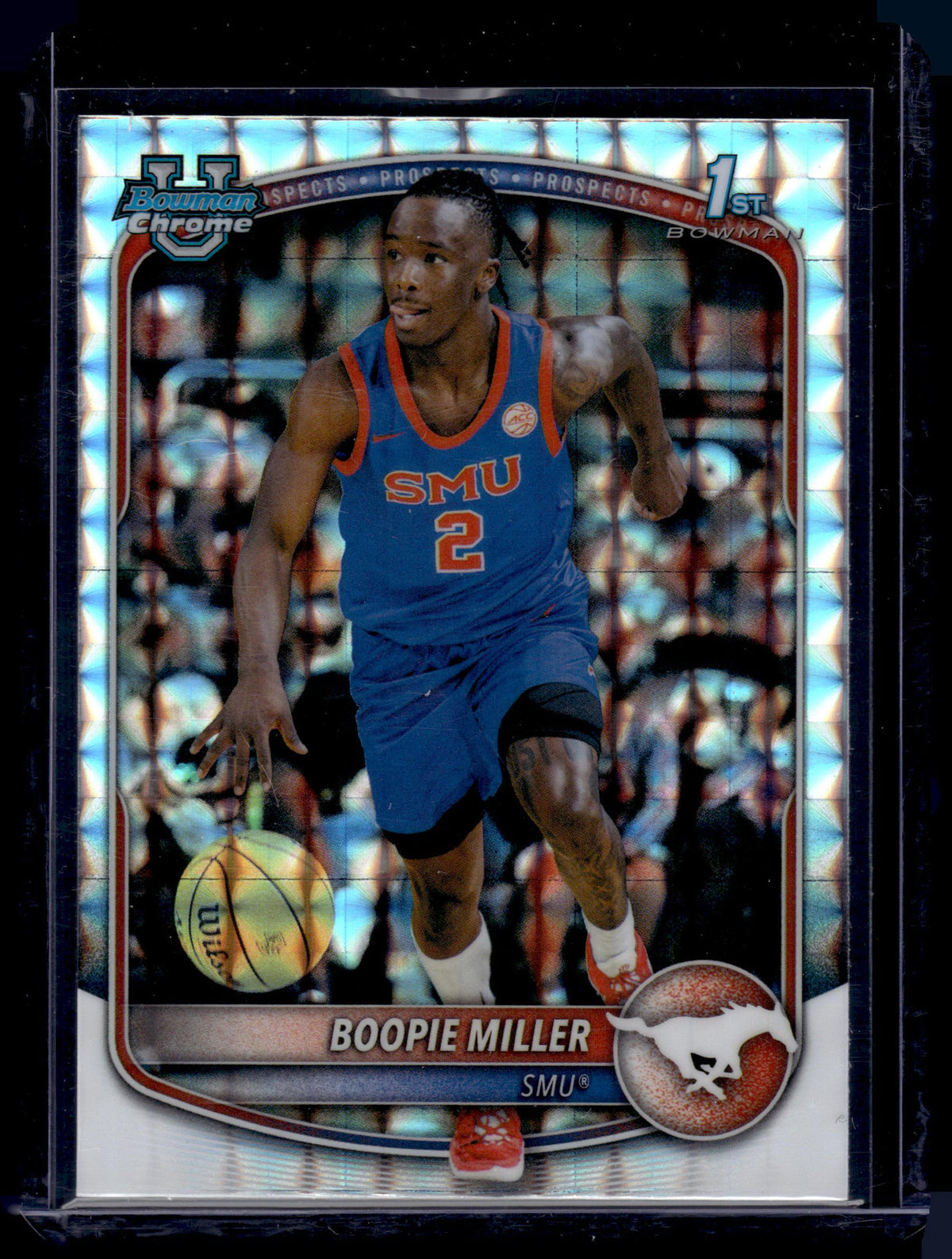 HL-P01 2025 Bowman Chrome Boopie Miller #BCP-72 Geometric Refractor 1st Bowman