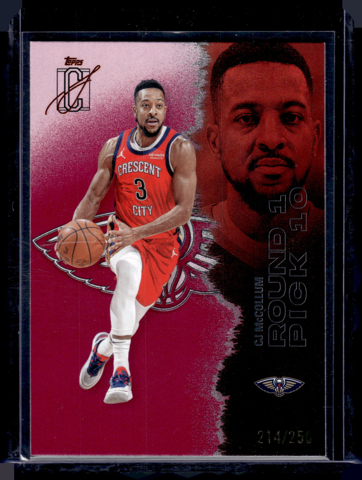 HL-P01 2026 Topps Signature Class CJ McCollum #13 Pink /250