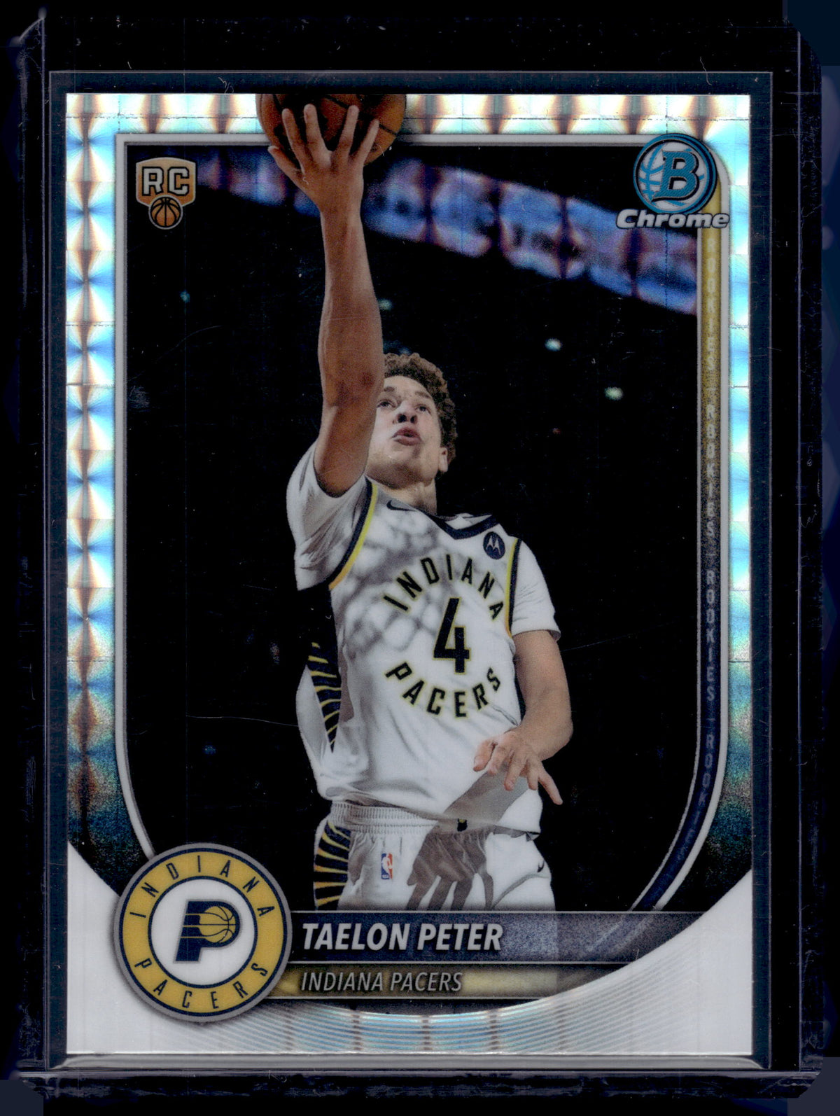 HL-P01 2025 Topps Bowman Chrome Taelon Peter #BCV-50 Geometric RC