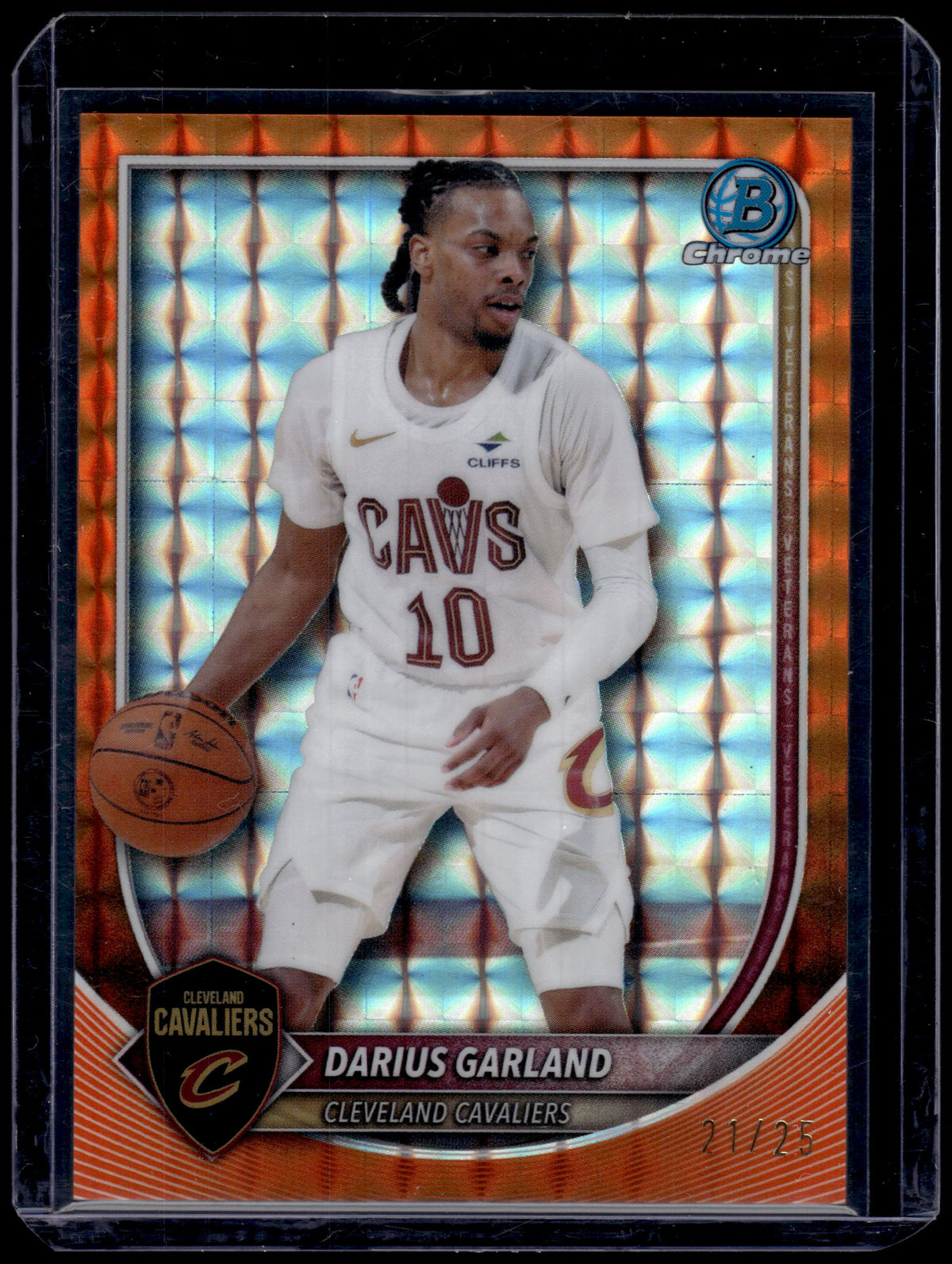 HL-P01 2025 Bowman Chrome Darius Garland #BCV-92 Orange Geometric /25