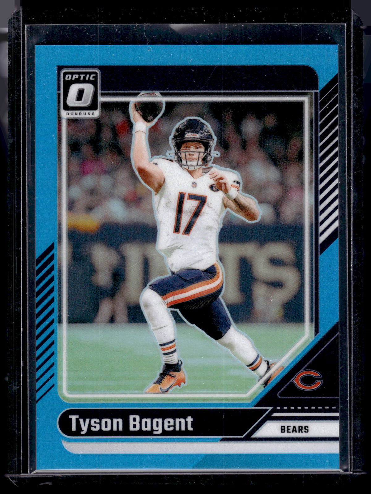 HL-P02 2024 Panini Donruss Optic Football Tyson Bagent #32 Aqua /299