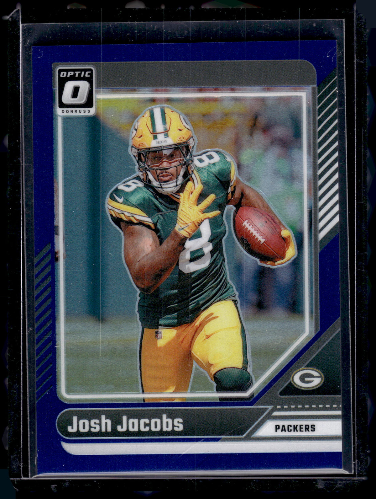 HL-P02 2024 Panini Donruss Optic Prizm Josh Jacobs #70 Purple /199