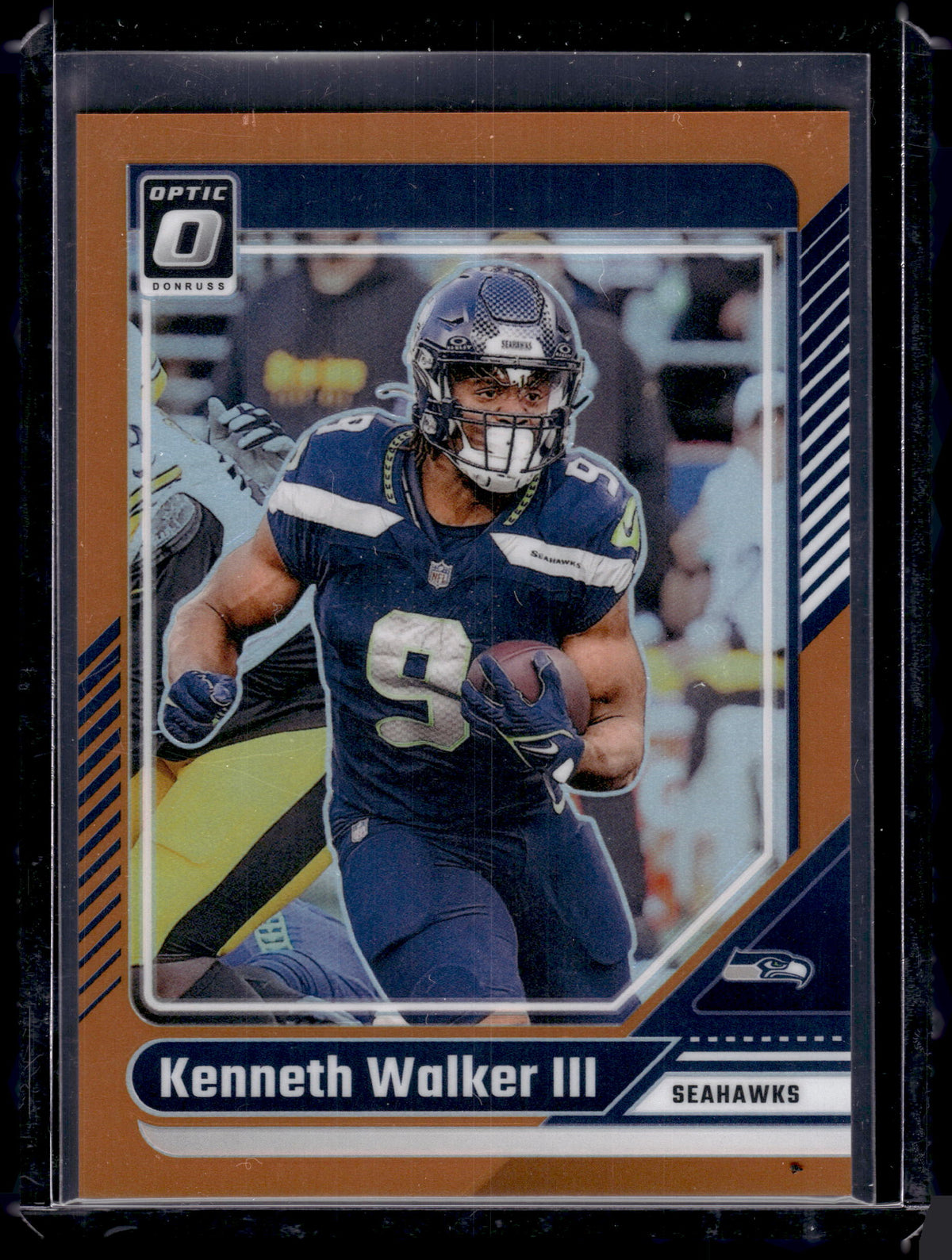 HL-P02 2024 Panini Donruss Optic Prizm Kenneth Walker III #178 Orange /249