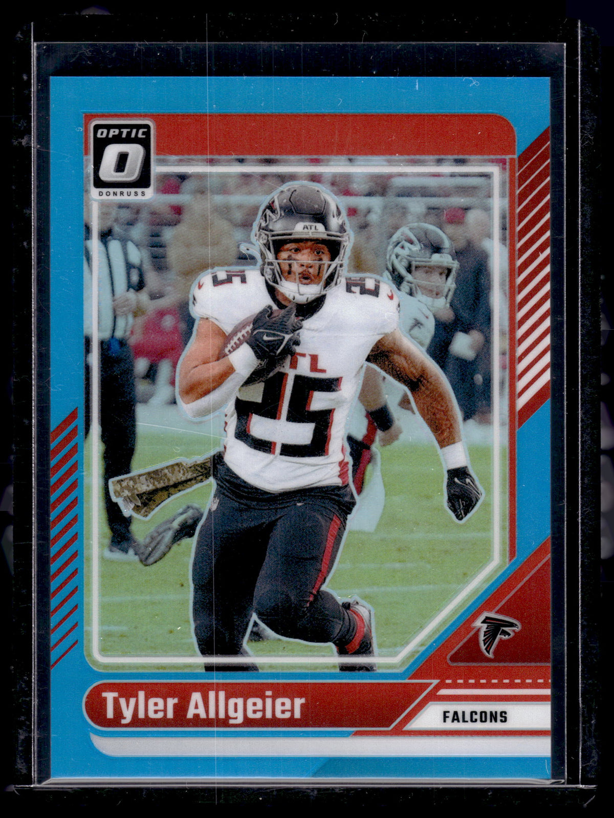 HL-P02 2024 Panini Donruss Optic Prizm Tyler Allgeier #9 Light Blue /299