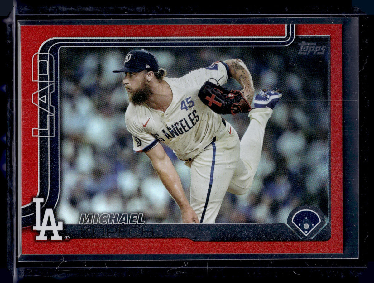 HL-P02 2025 Topps Series 2 Michael Kopech #611 Red /5