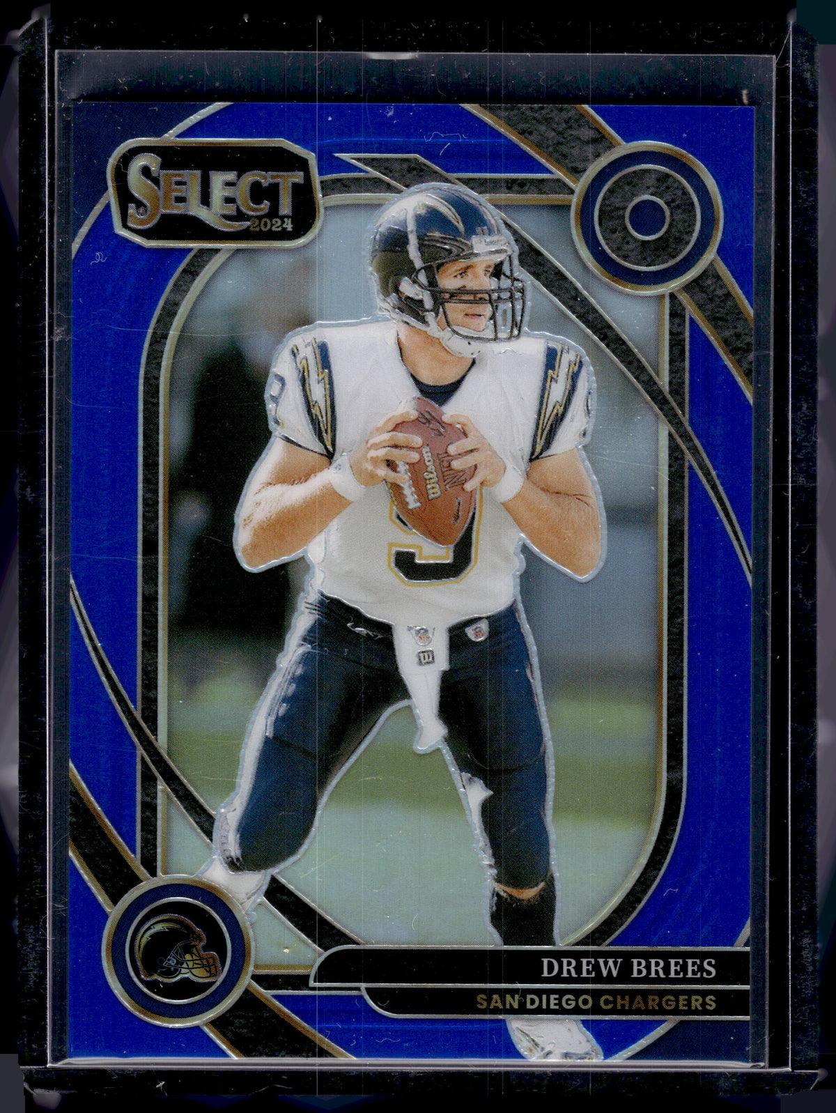 HL-P02 2024 Panini Select Prizm Drew Brees #253 Blue /99