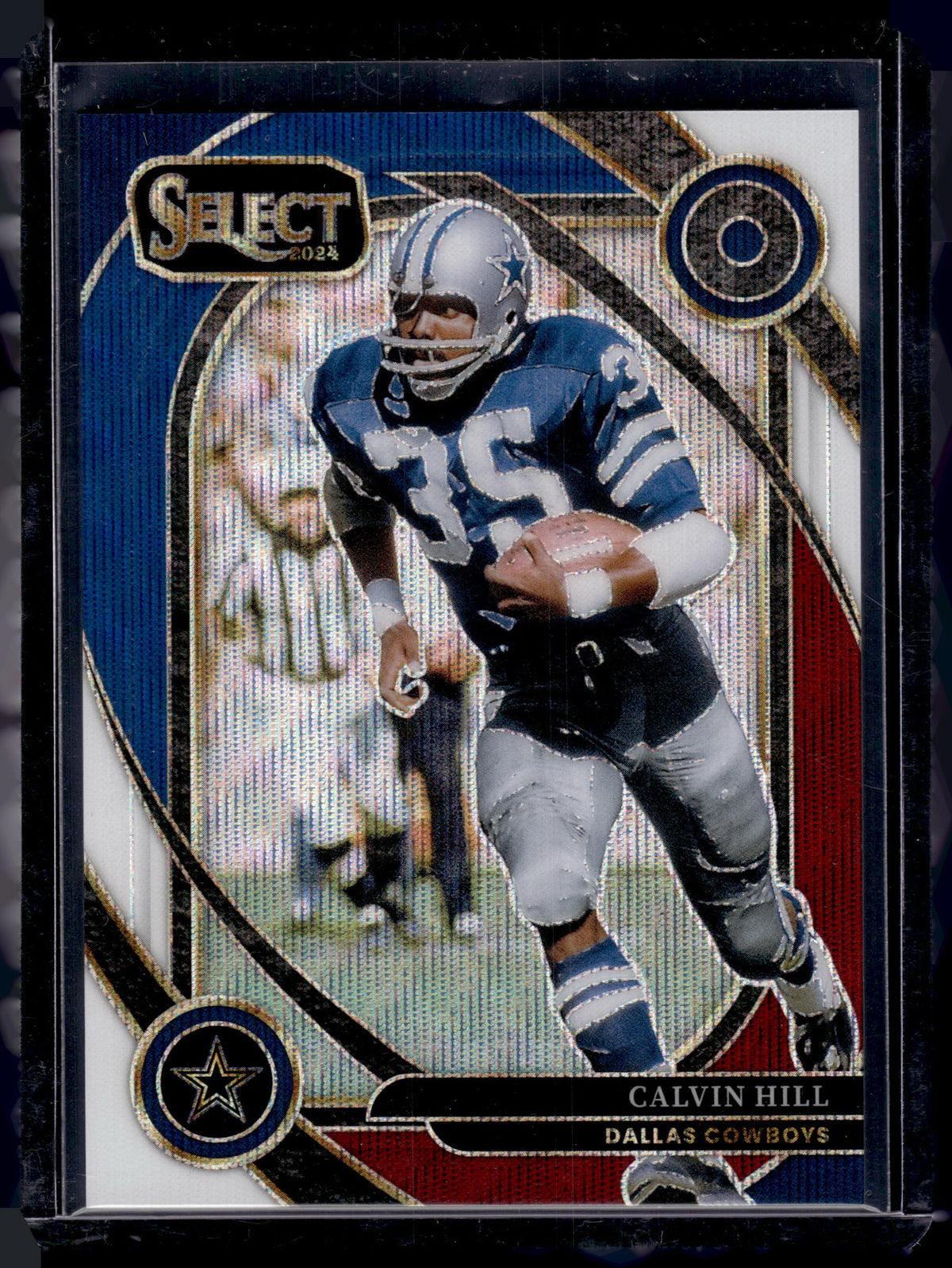 HL-P02 2024 Panini Select Prizm Calvin Hill #215 Tri Color Prizm /149