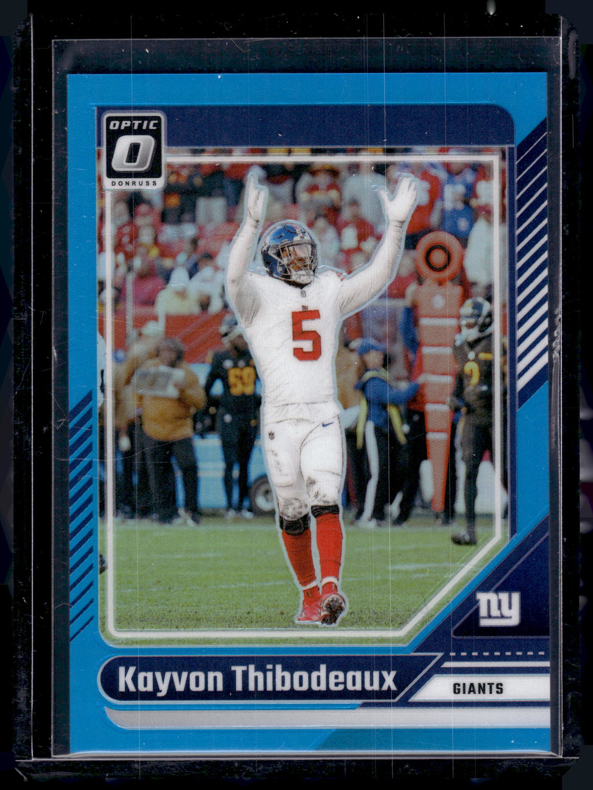 HL-P02 2024 Panini Donruss Optic Kayvon Thibodeaux #150 Blue Prizm /299
