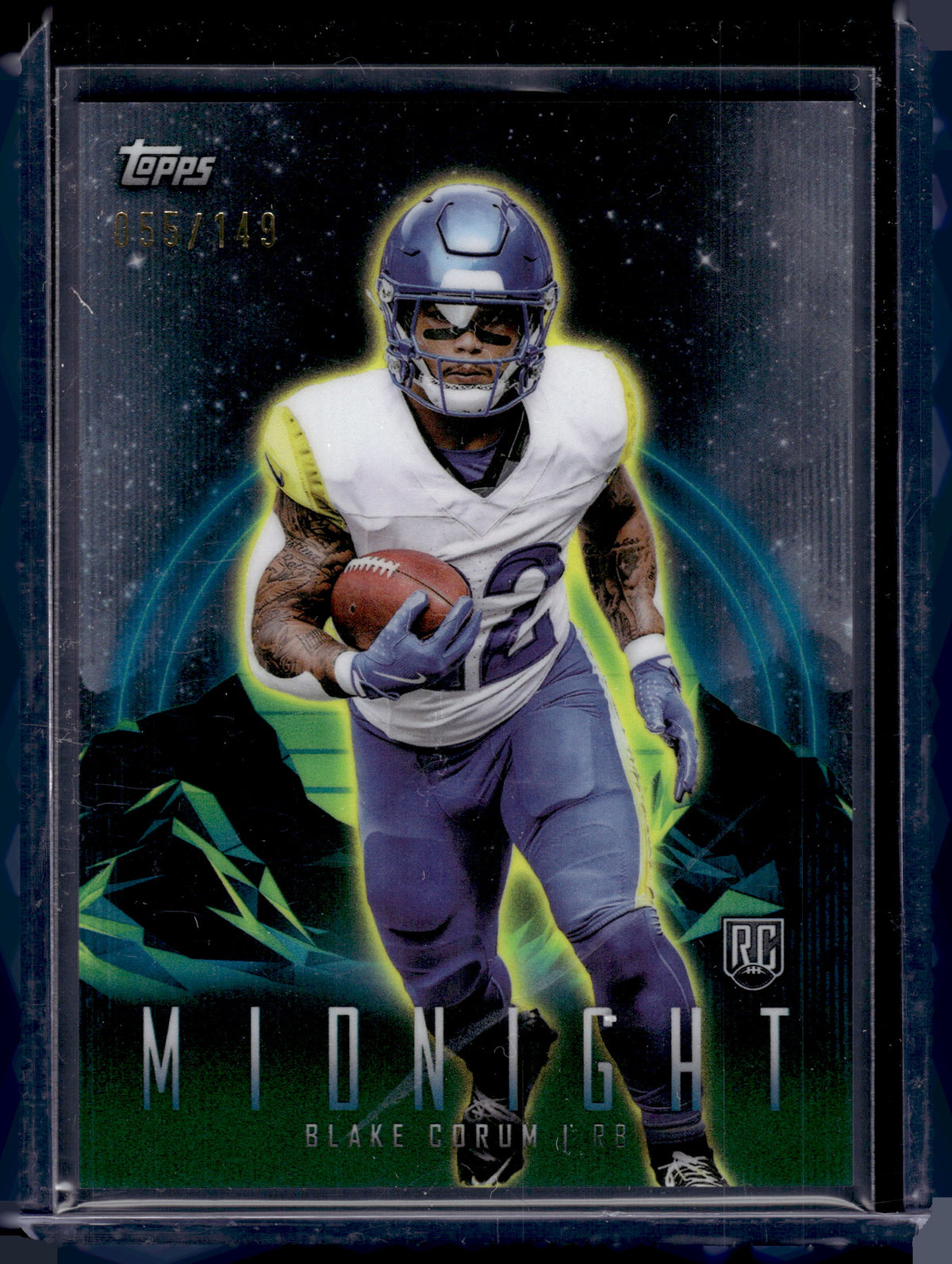 HL-P02 2024 Topps Midnight Blake Corum #54 /149 RC