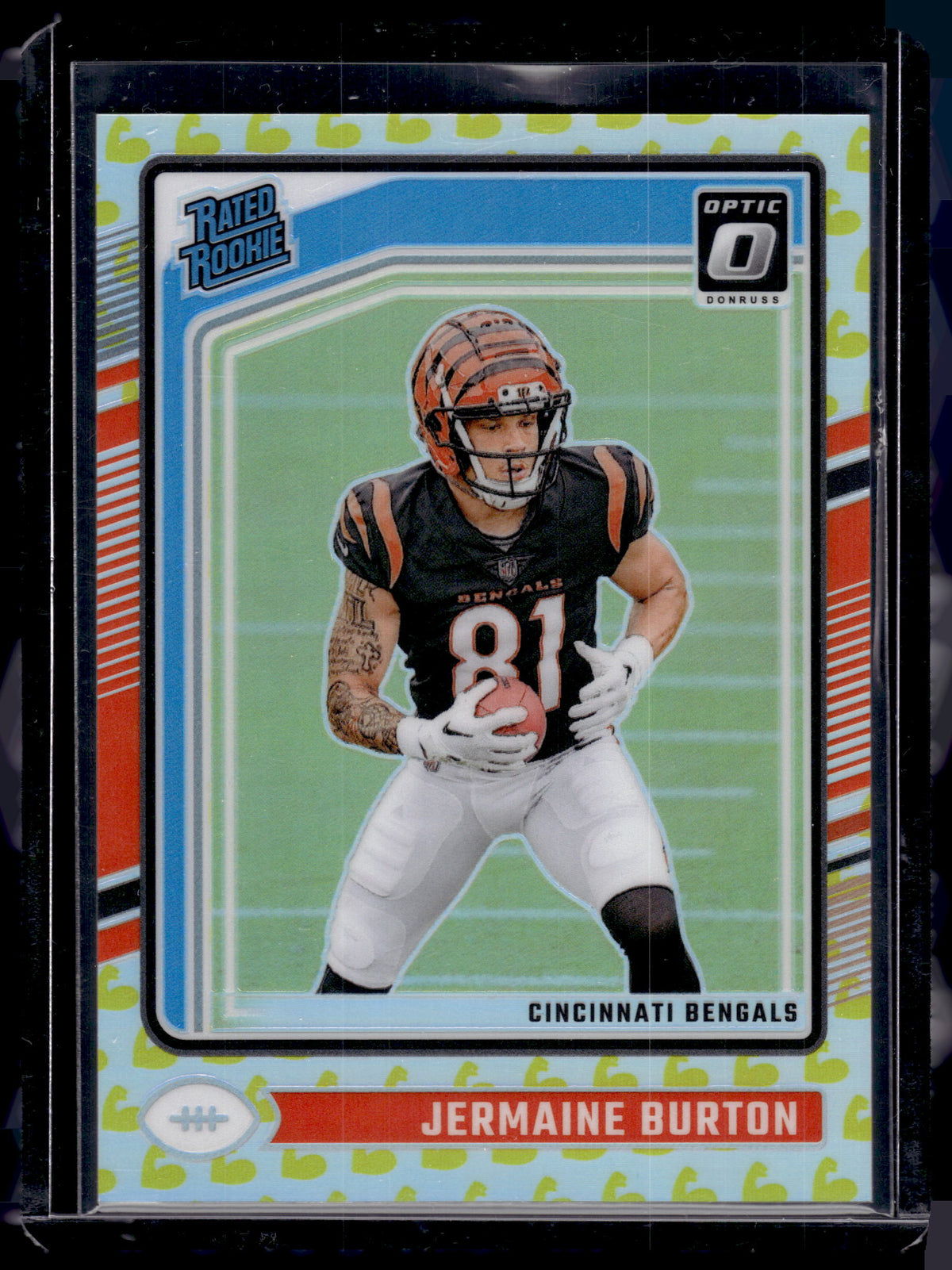 HL-P02 2024 Panini Donruss Optic Jermaine Burton #251 Flex Prizm /149 RR