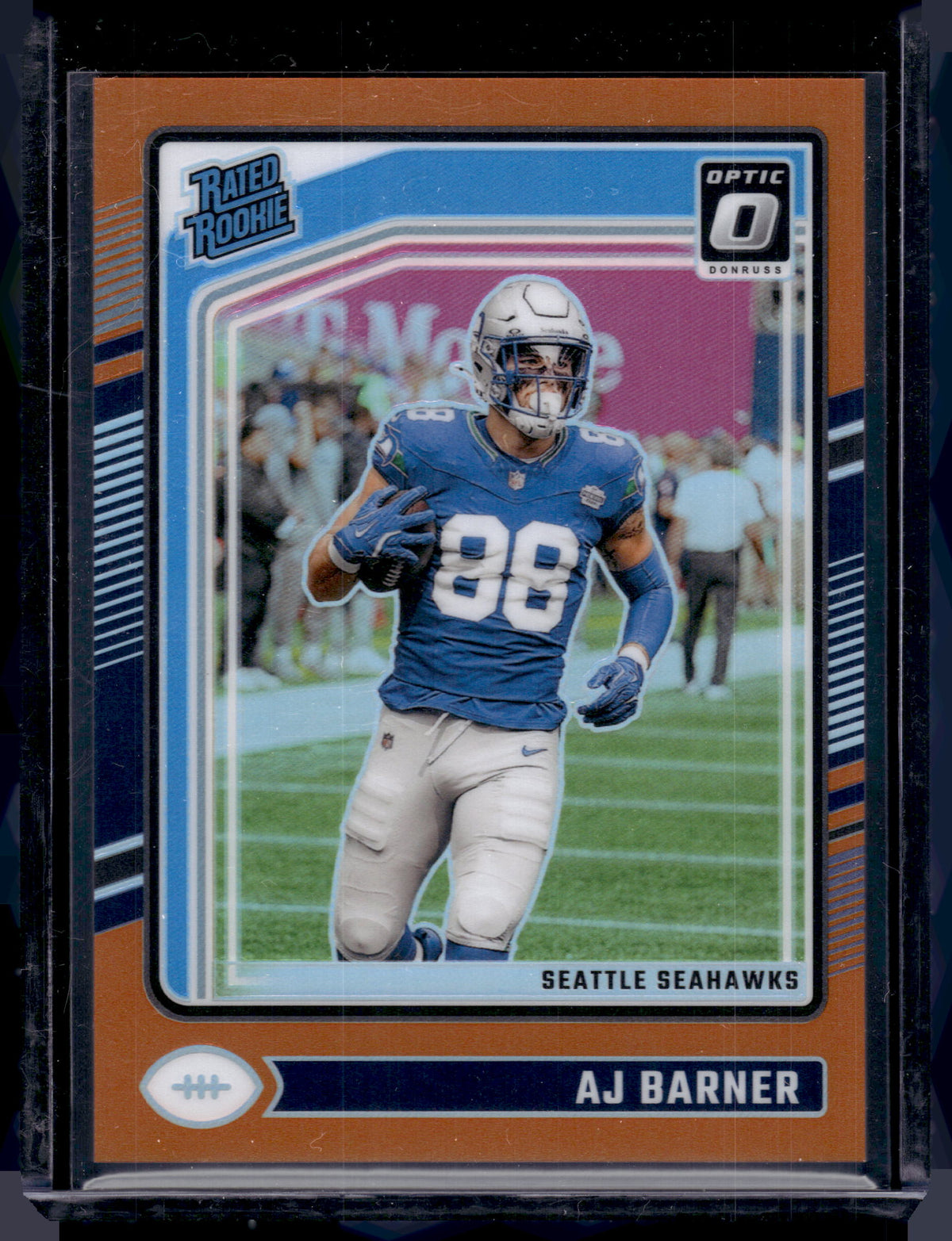 HL-P02 2024 Donruss Optic AJ Barner Orange Prizm /249 RR #204