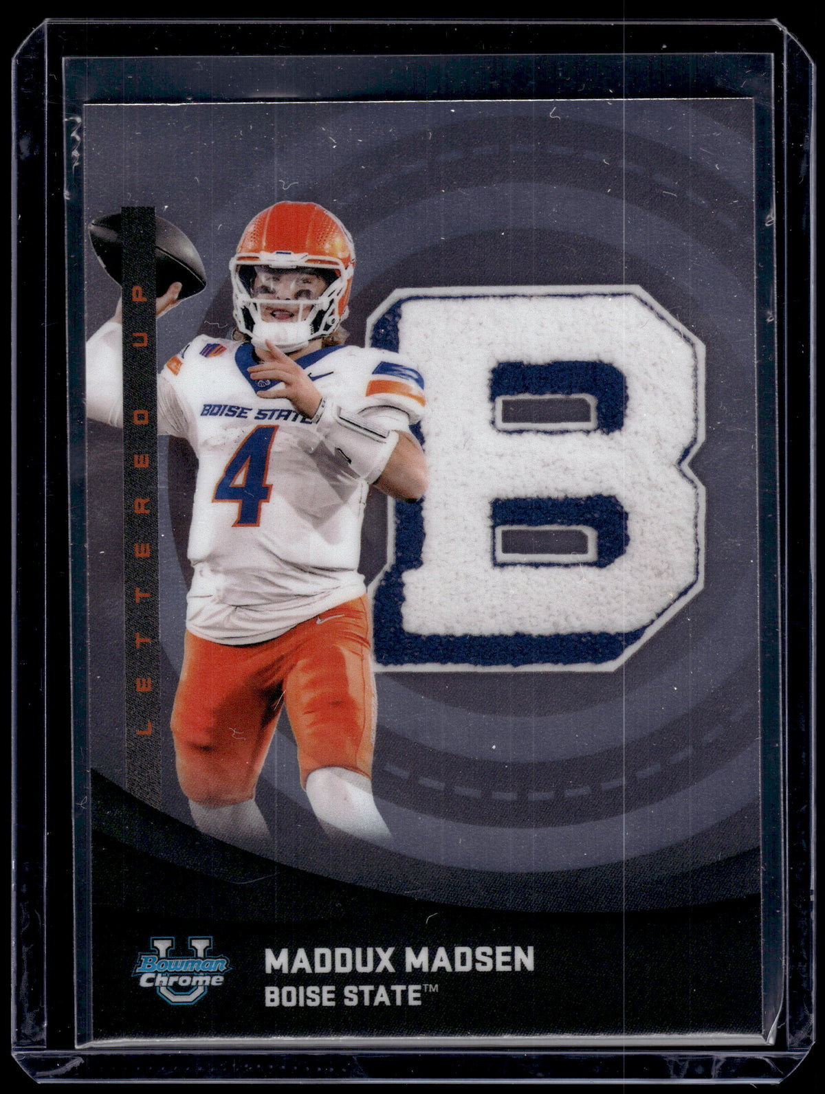 HL-P01 2025 Topps Bowman Chrome Lettered Up Maddux Madsen #LU-24 Letter Patch