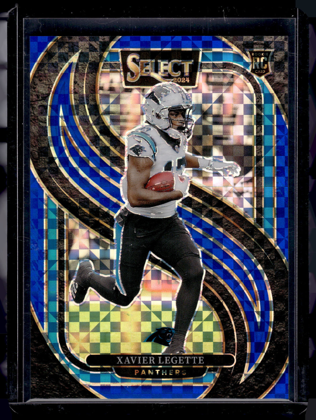 HL-P02 2024 Panini Select Xavier Legette #101 Blue Checkerboard /175 RC