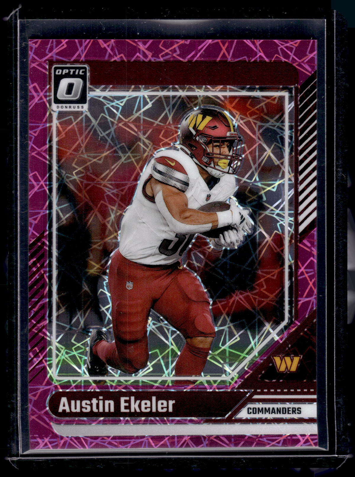 HL-P02 2024 Panini Donruss Optic Prizm Austin Ekeler #198 Pink Velocity /80