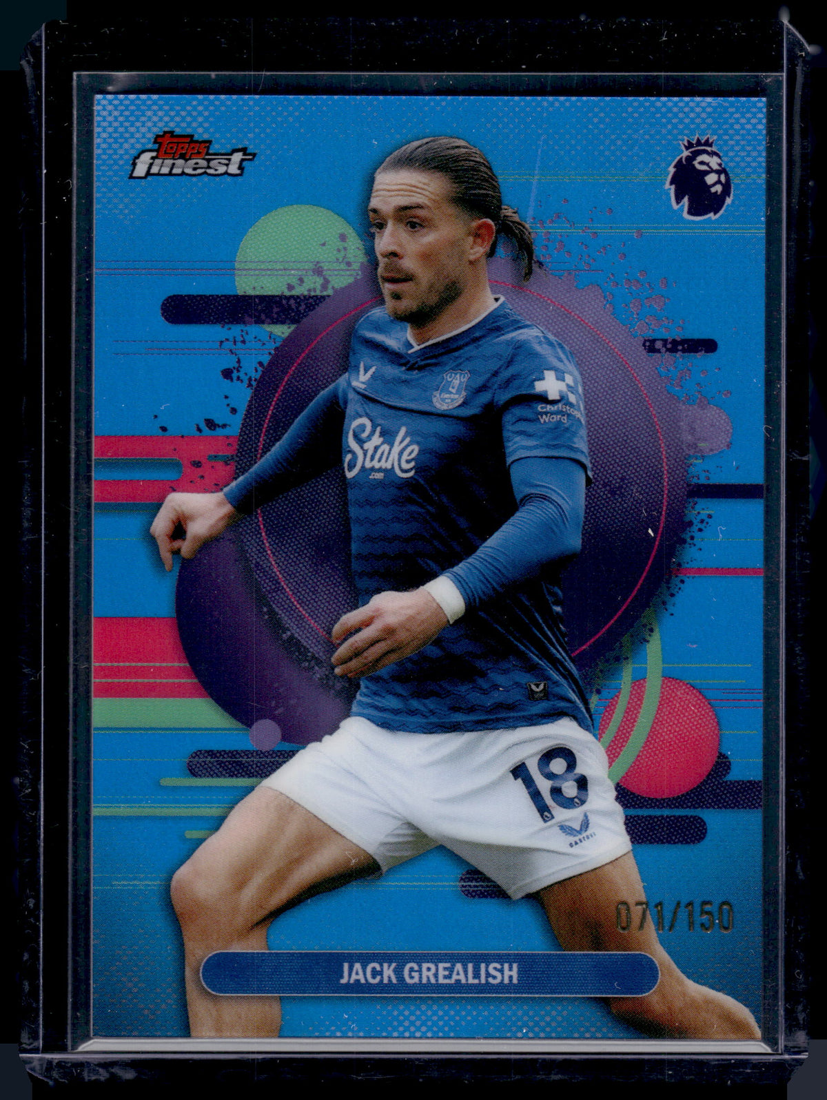 HL-INV 2026 Topps Finest Jack Grealish #143 Blue Refractor /150