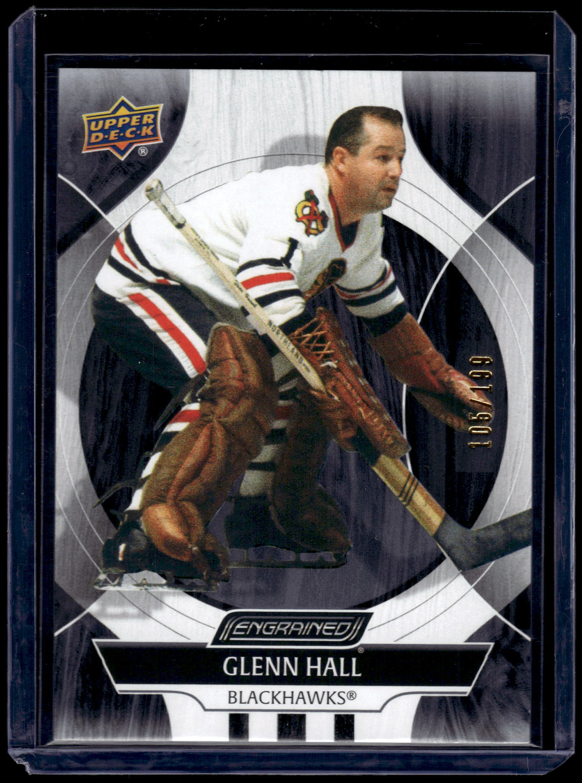HL-INV 2025 Upper Deck Engrained Glenn Hall #12 /199