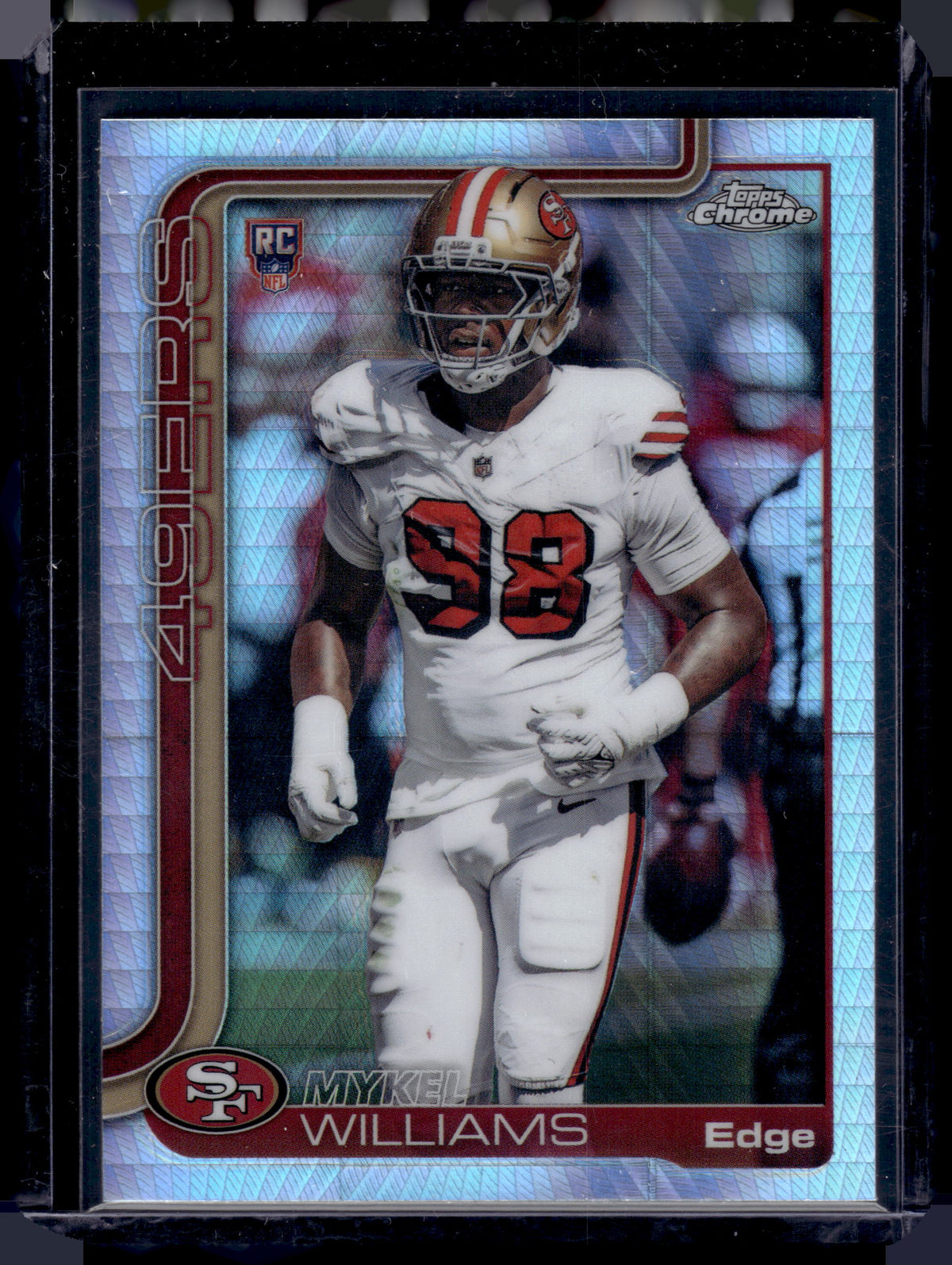 HL-INV 2025 Topps Chrome Mykel Williams #352 Prism Refractor RC