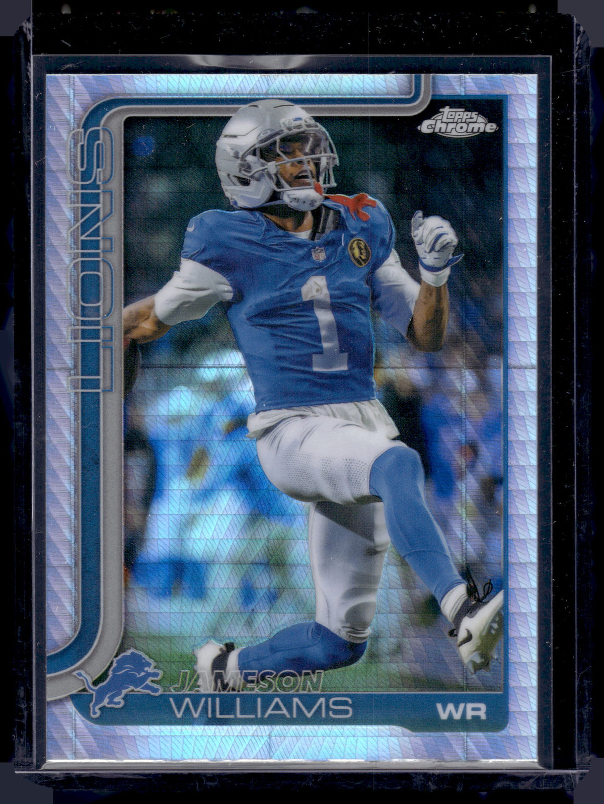HL-INV 2025 Topps Chrome Jameson Williams #97 Prism Refractor