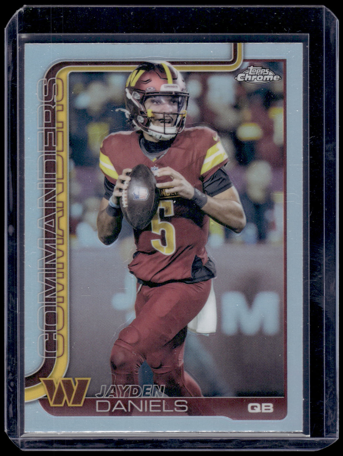 HL-INV 2025 Topps Chrome Jayden Daniels #295 Refractor