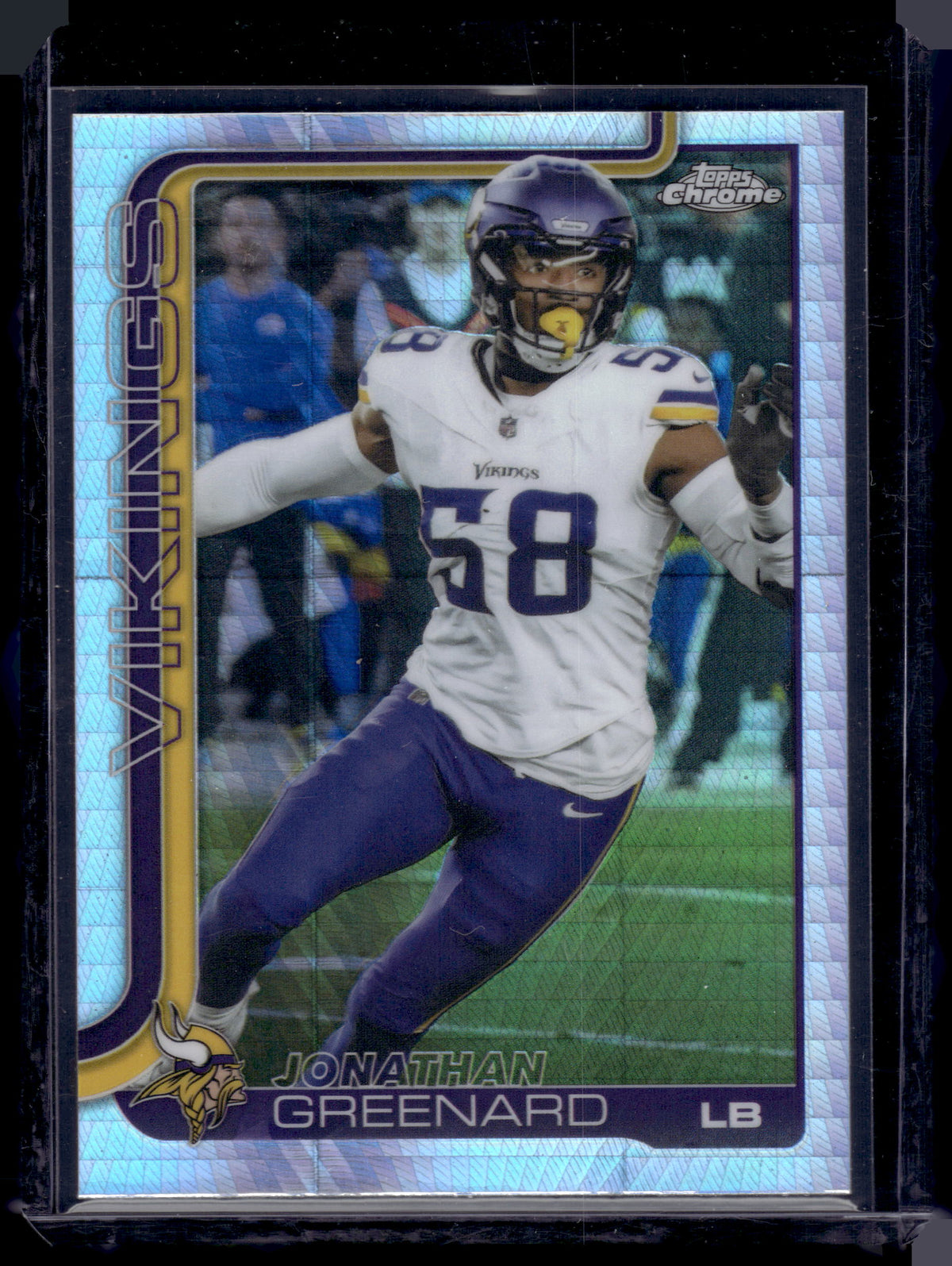 HL-INV 2025 Topps Chrome Jonathan Greenard #197 Prism Refractor