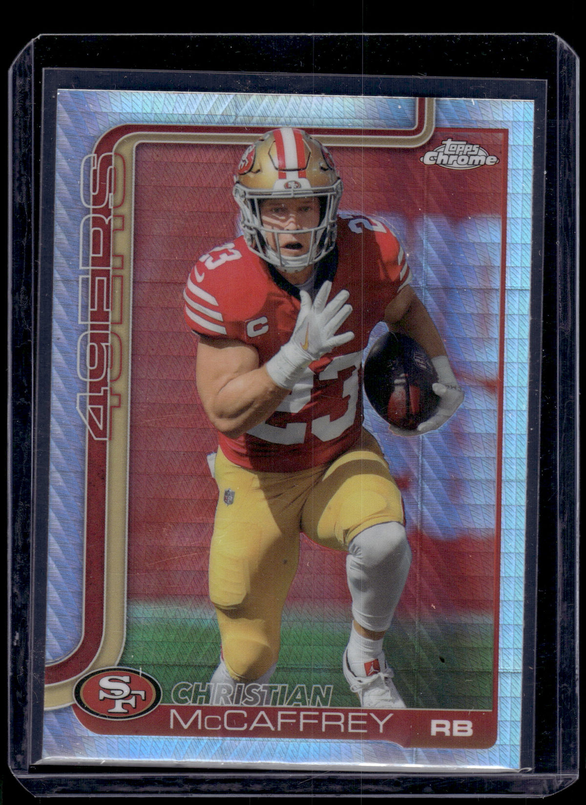 HL-INV 2025 Topps Chrome Christian McCaffrey #263 Prism Refractor