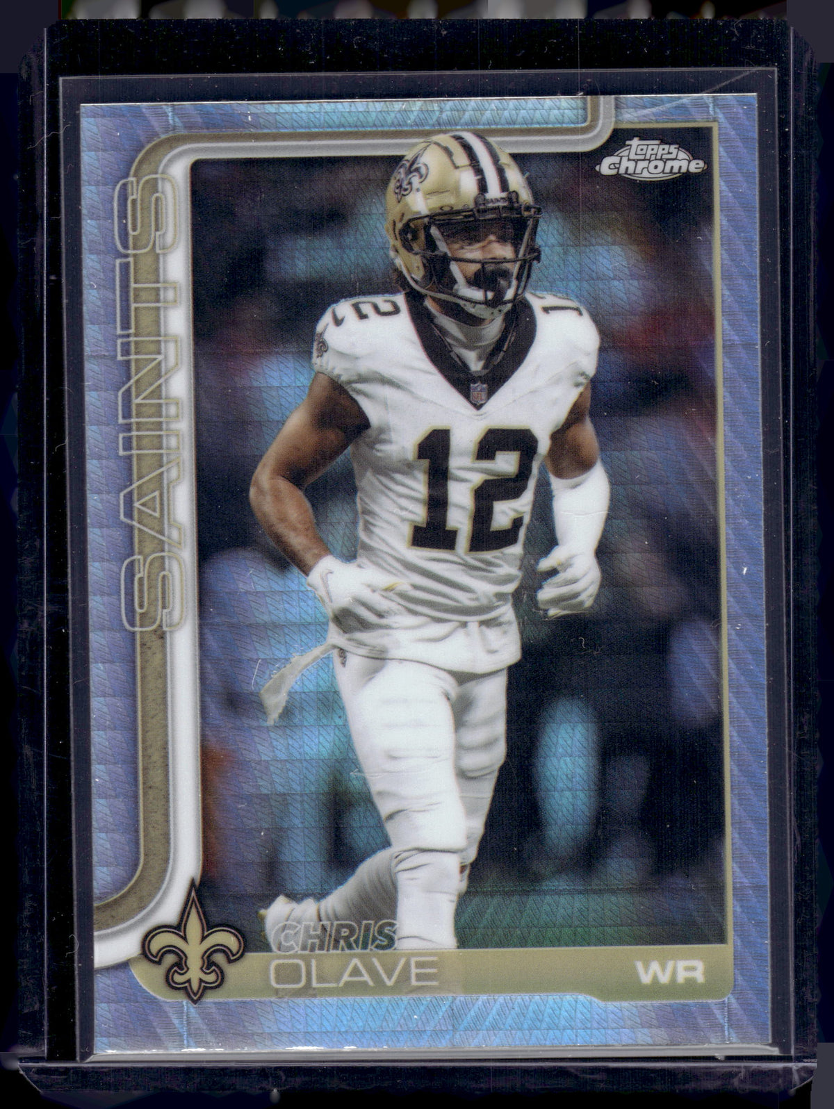 HL-INV 2025 Topps Chrome Chris Olave #216 Prism Refractor