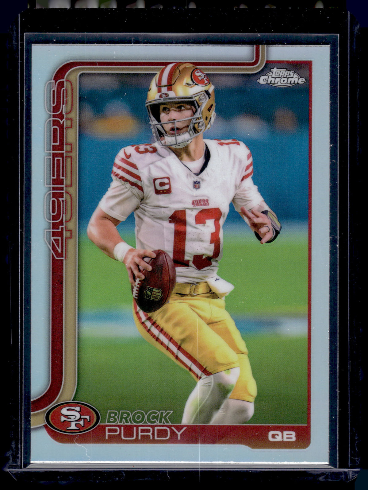 HL-INV 2025 Topps Chrome Brock Purdy #262 Refractor