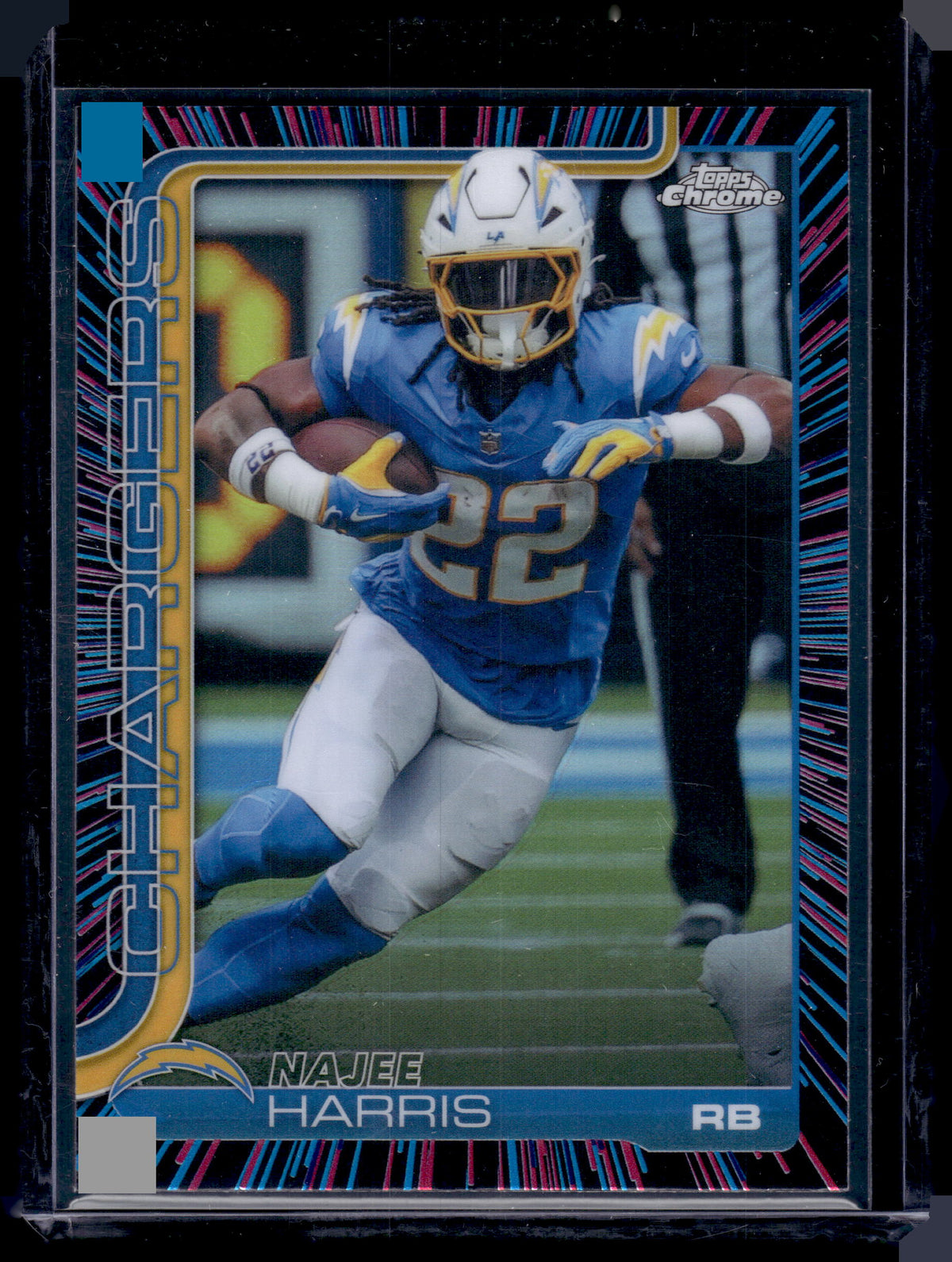HL-INV 2025 Topps Chrome Najee Harris #161 Neon Pulse