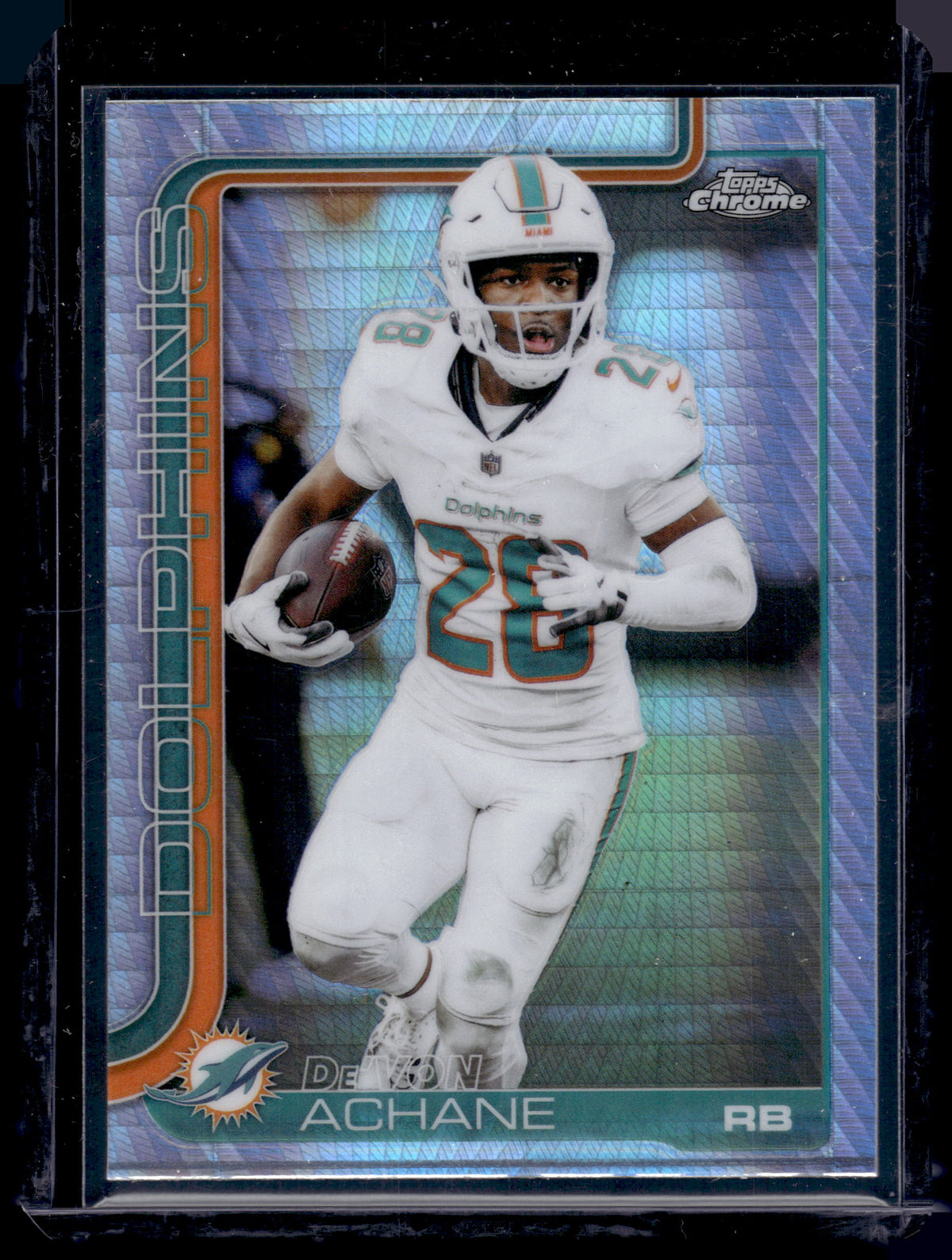 HL-INV 2025 Topps Chrome De'Von Achane #188 Prism