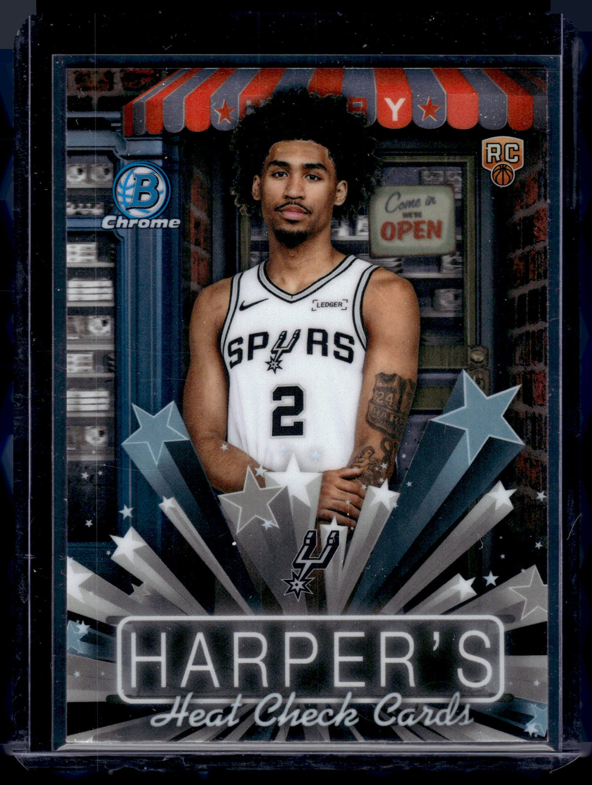 HL-INV 2025-26 Topps Bowman Chrome Hobby Stars Dylan Harper #HS-4 RC