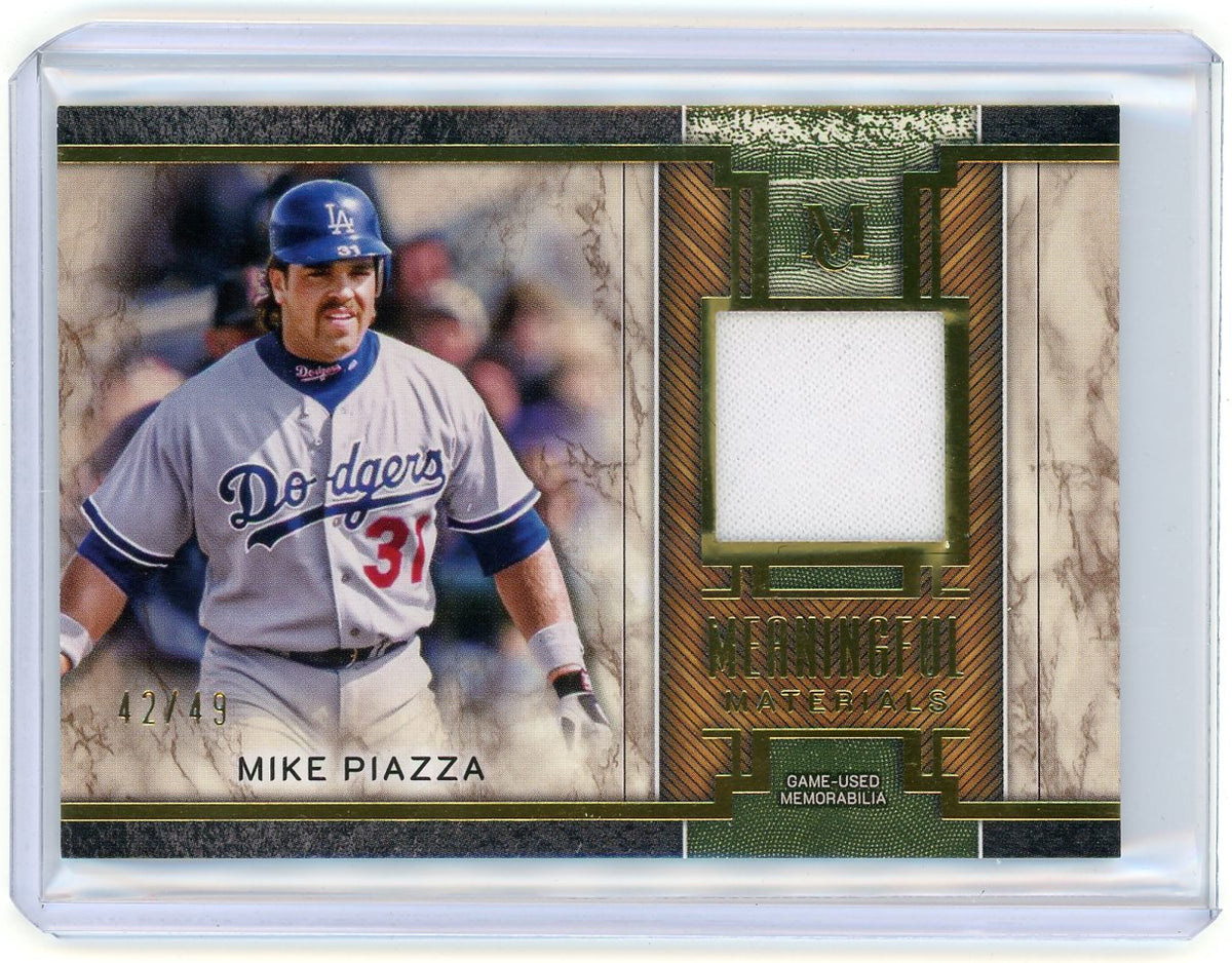 HL-P01 2025 Topps Museum Meaningful Material Relic Mike Piazza #MMR-MP /49