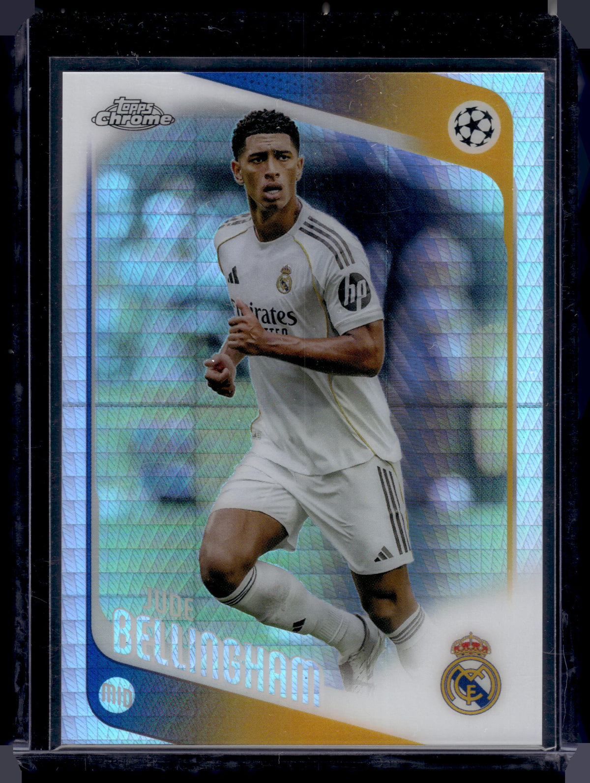 HL-P01 2025-26 Topps Chrome UEFA Champions League Jude Bellingham #64 Prism