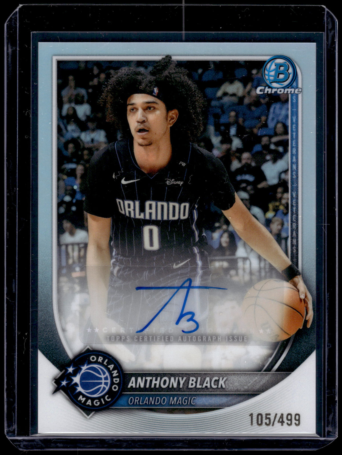 HL-P01 2025 Bowman Chrome Basketball Anthony Black #BCA-AR Refractor /499 Auto