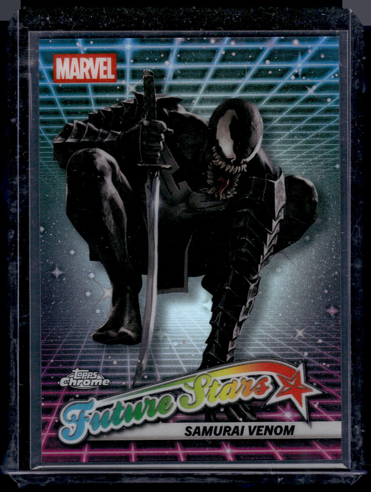 2025 Topps Chrome Marvel Future Star Samurai Venom Insert #FS-4 Refractor