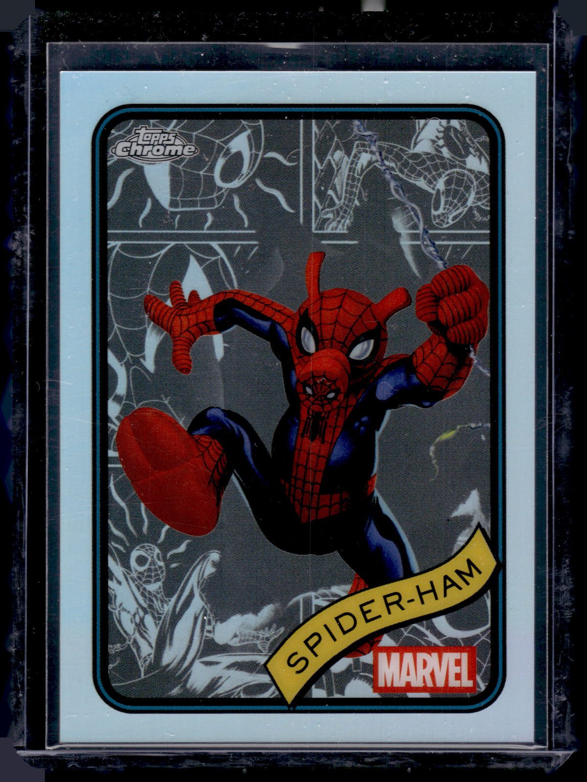 2025 Topps Chrome Marvel Spider-Ham #142 Refractor