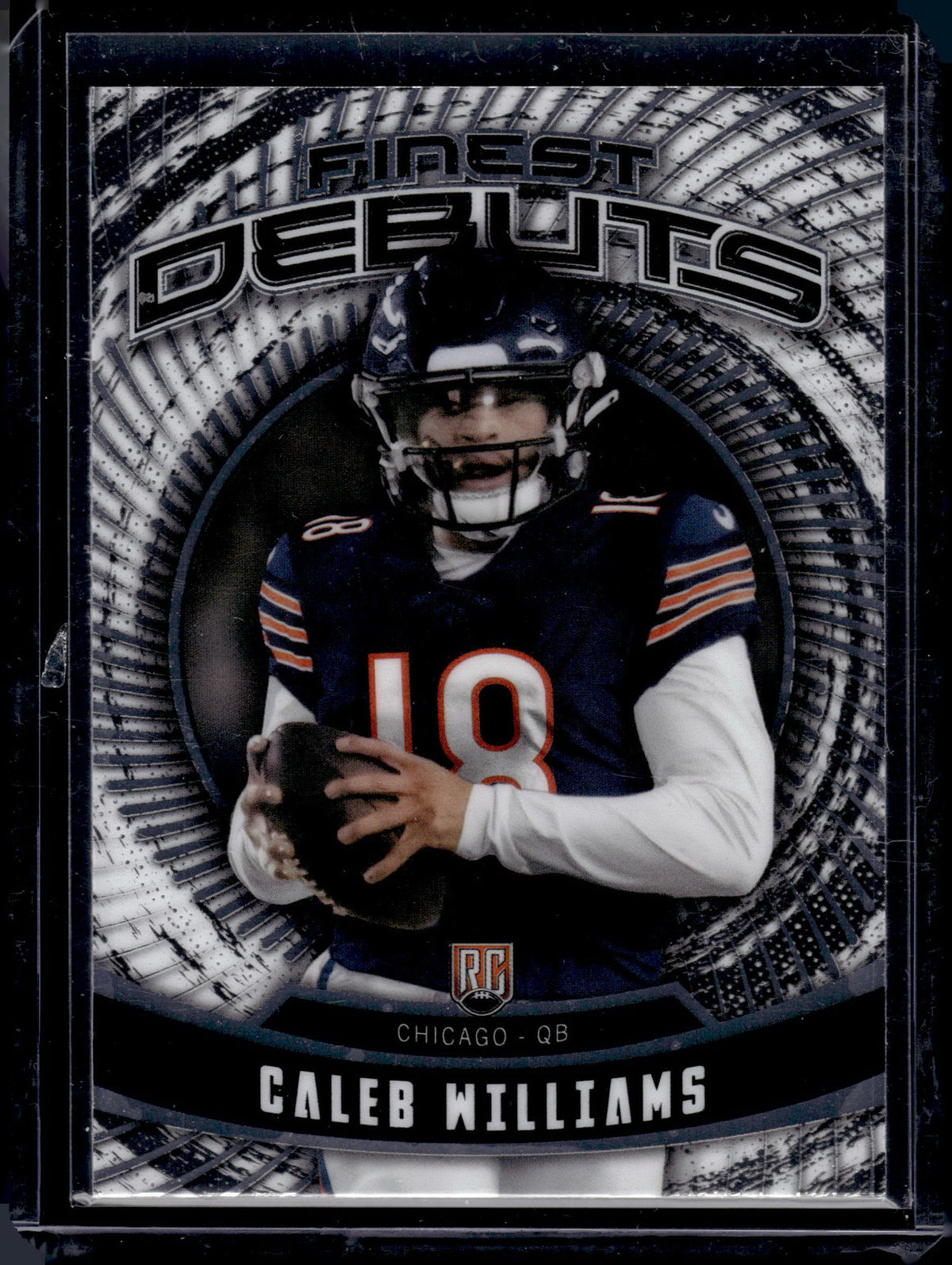 HL-P05 2024 Topps Finest Debuts Caleb Williams #D-2 Refractor RC