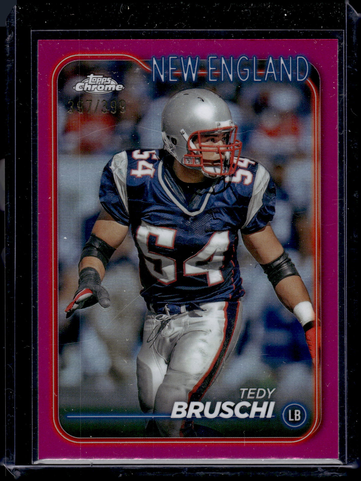 HL-P05 2024 Topps Chrome Tedy Bruschi #124 Magenta Refractor /399