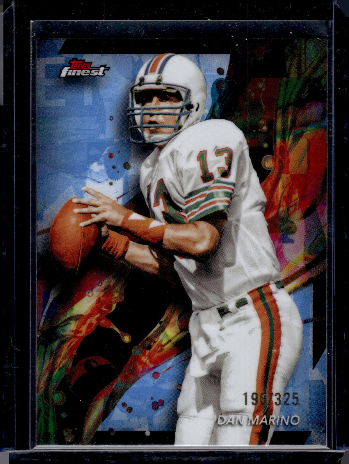 HL-P05 2024 Topps Finest Dan Marino #45 Sky Blue Refractor /325