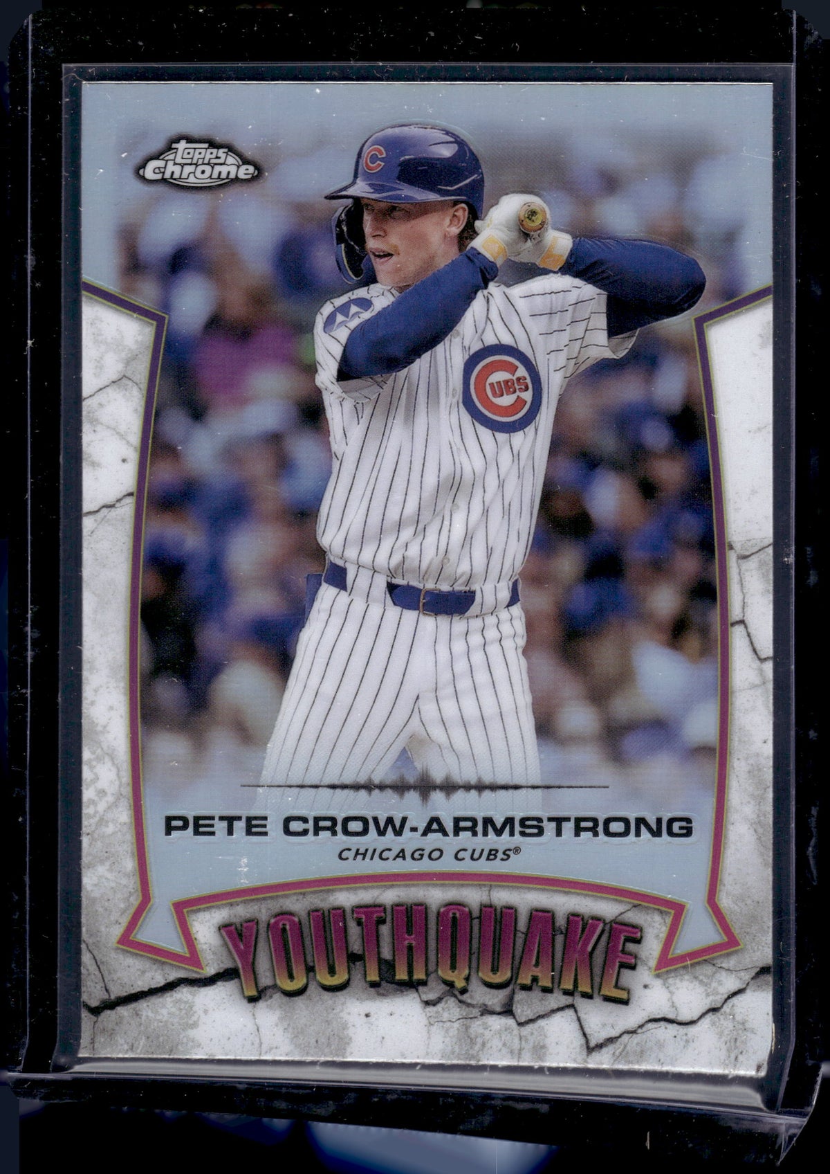 2025 Topps Chrome Youthquake Pete Crow-Armstrong #YQ-30 Refractor