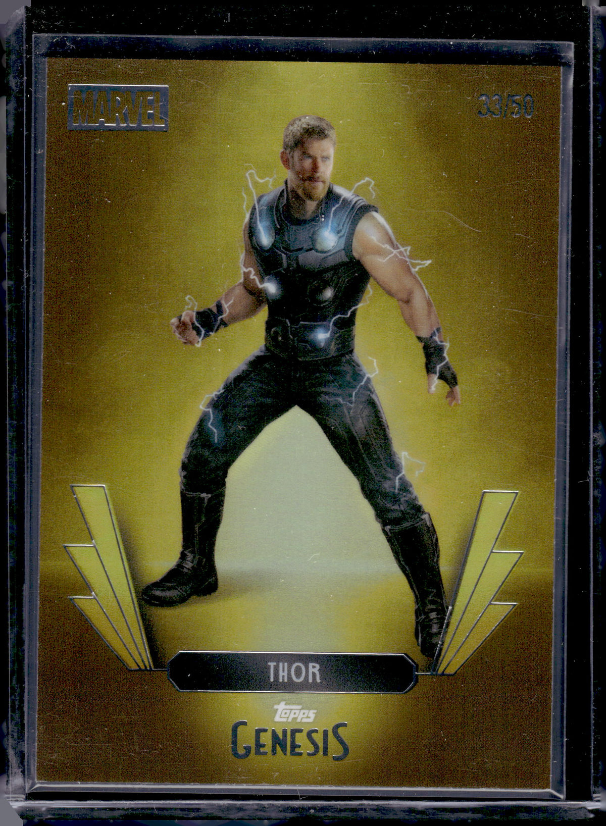 HL-P05 2025 Topps Genesis Marvel Thor Gold /50 #84