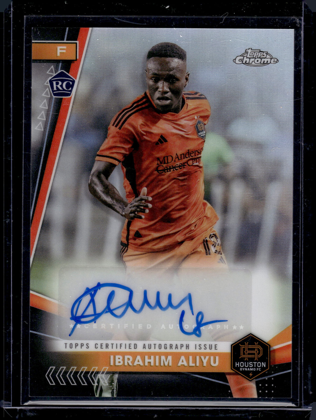 2024 Topps Chrome MLS Ibrahim Aliyu #CA-IA Auto RC