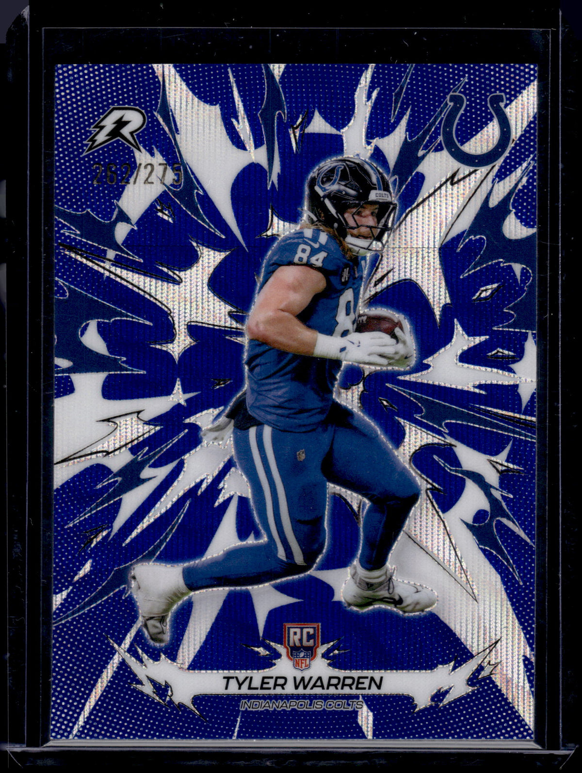 2026 Topps Resurgence Tyler Warren #140 Blue Surge /275 RC