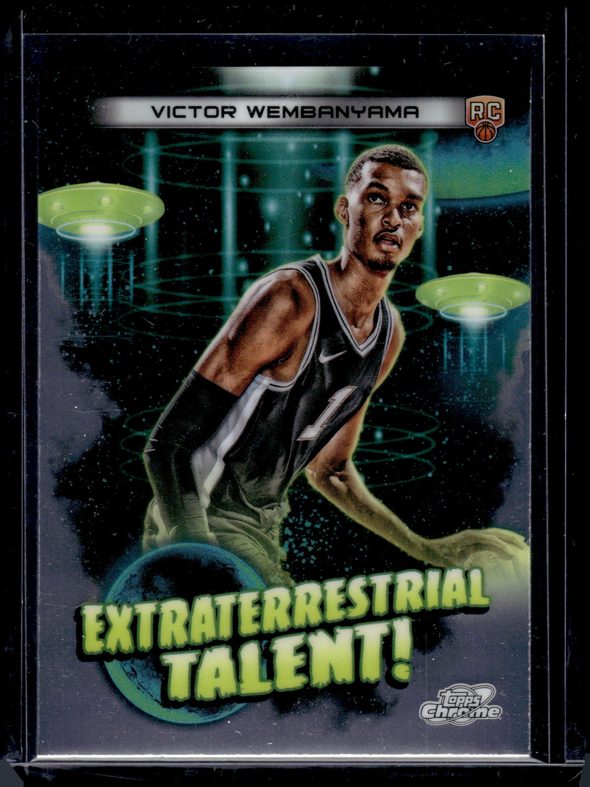 HL-INV 2024 Topps Chrome Extraterrestrial Talent Victor Wembanyama #ET-16 RC
