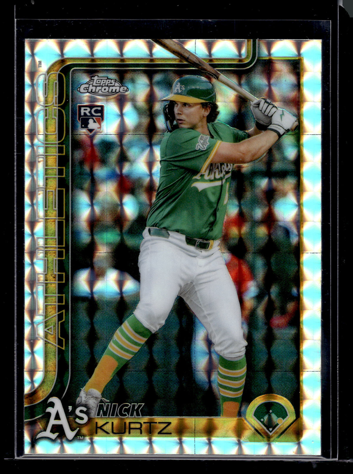 2025 Topps Chrome Update Series Nick Kurtz #USC178 Geometric RC