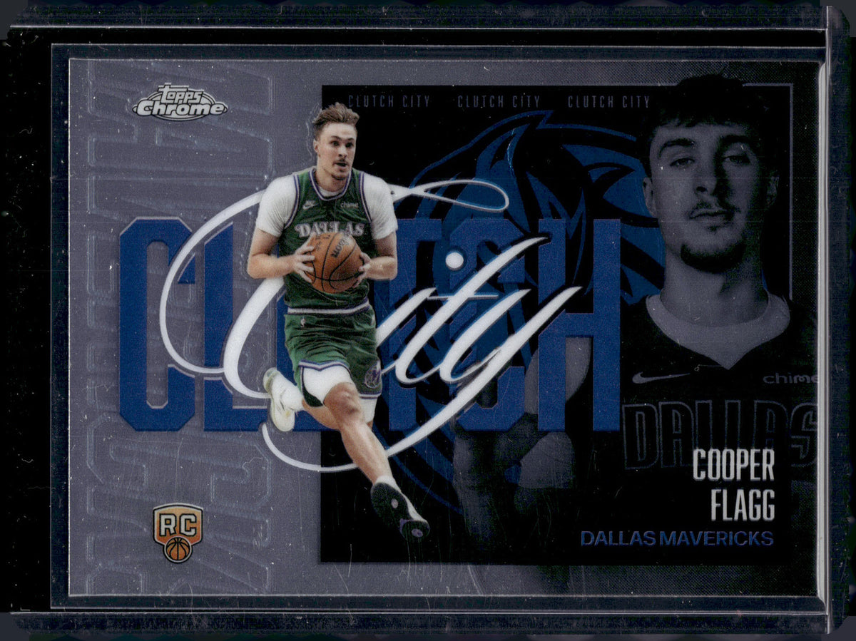 2026 Topps Chrome Clutch City Cooper Flagg #YQ-1 RC