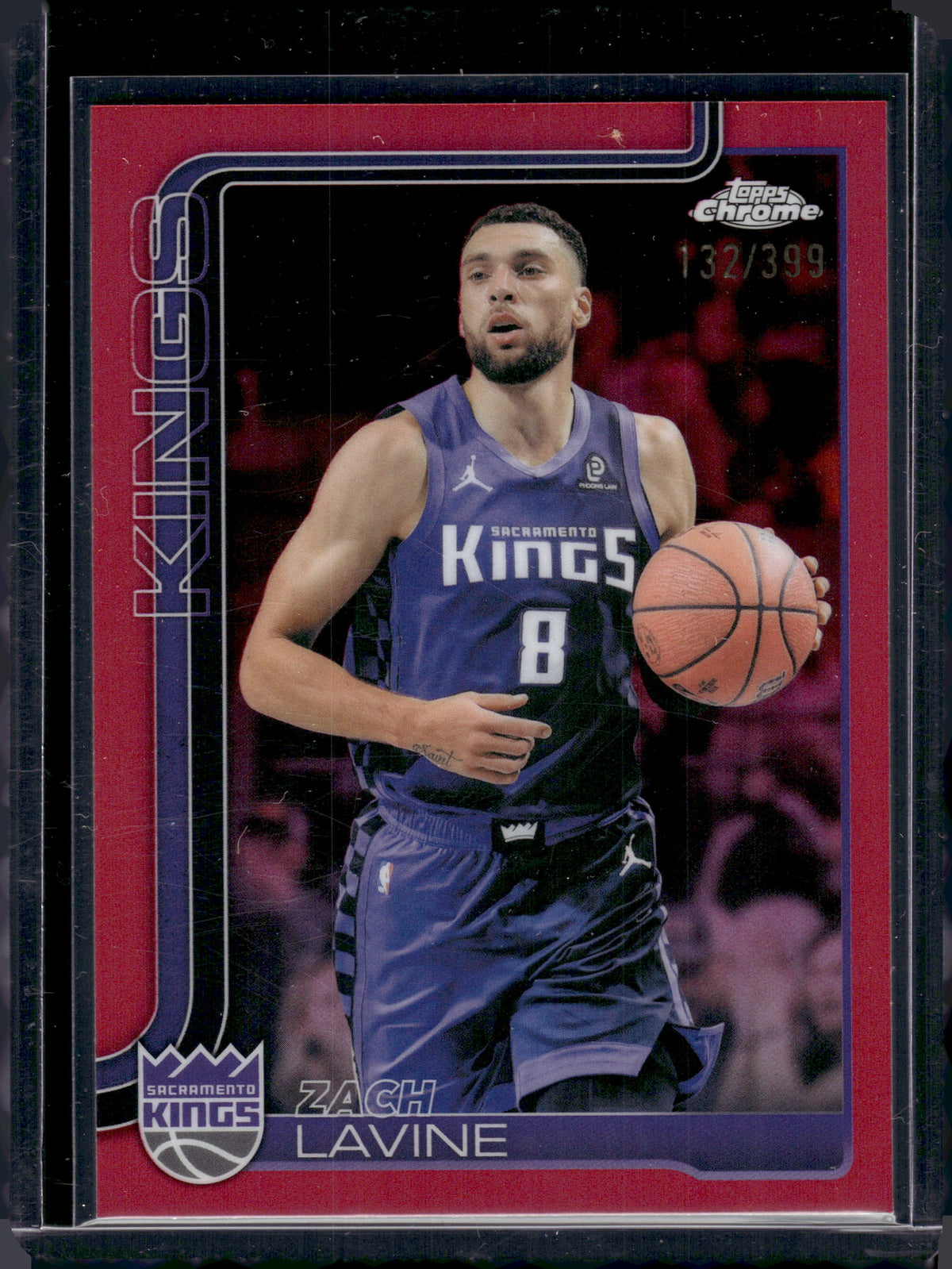 2026 Topps Chrome Zach LaVine #63 Magenta /399