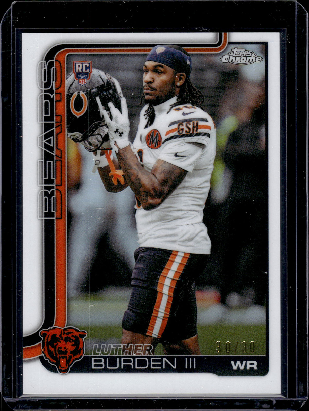 2025 Topps Chrome Luther Burden III #334 White Refractor /30 RC