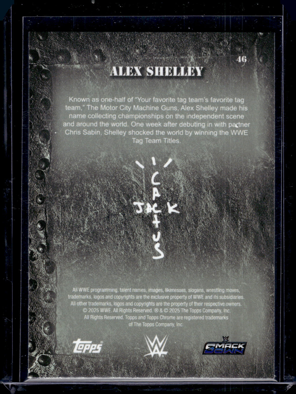 HL-P06 2025 Topps Chrome WWE Alex Shelley #46 /250