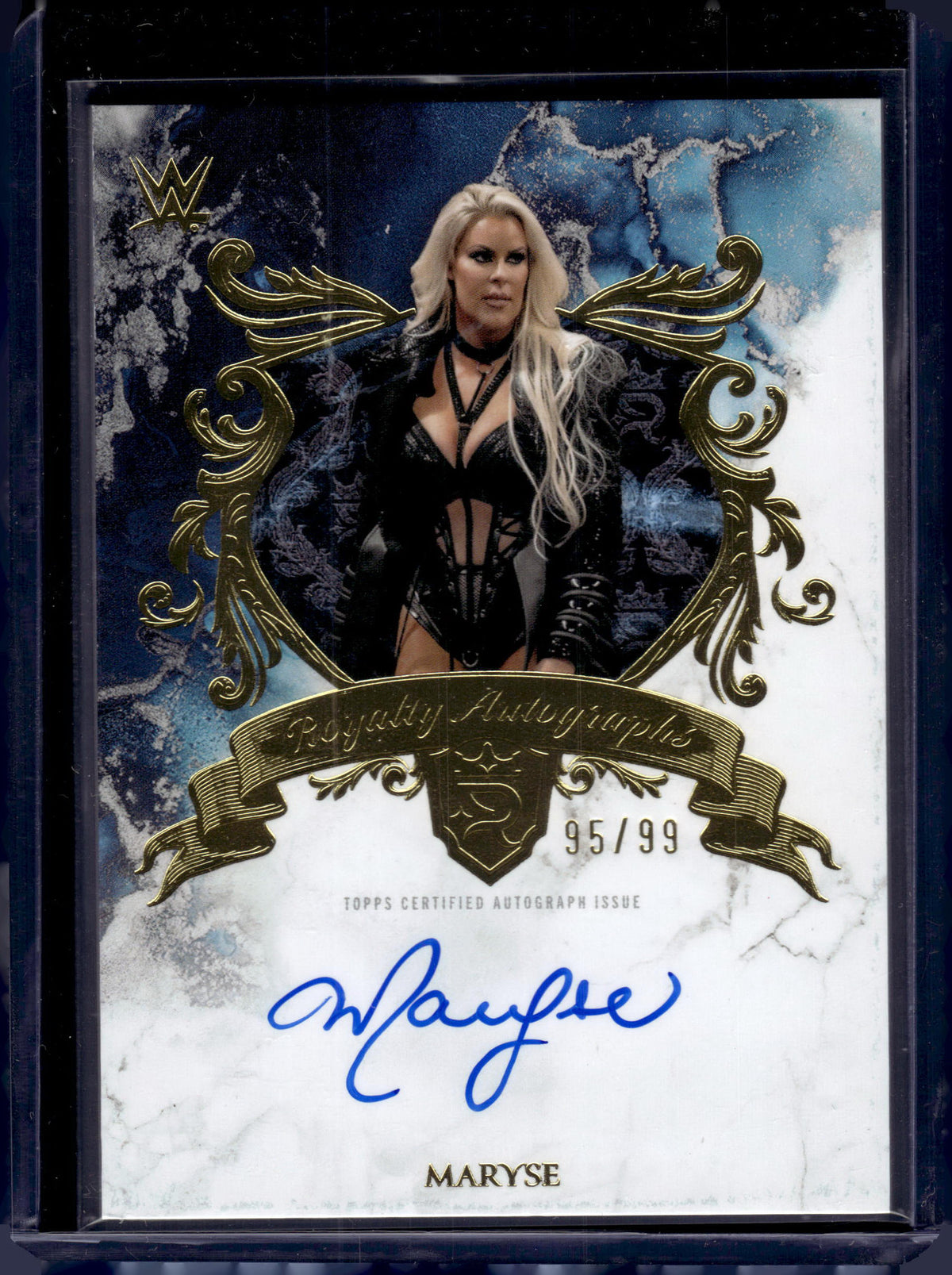 HL-P01 2025 Topps Royalty WWE Maryse #RAU-MAR /99
